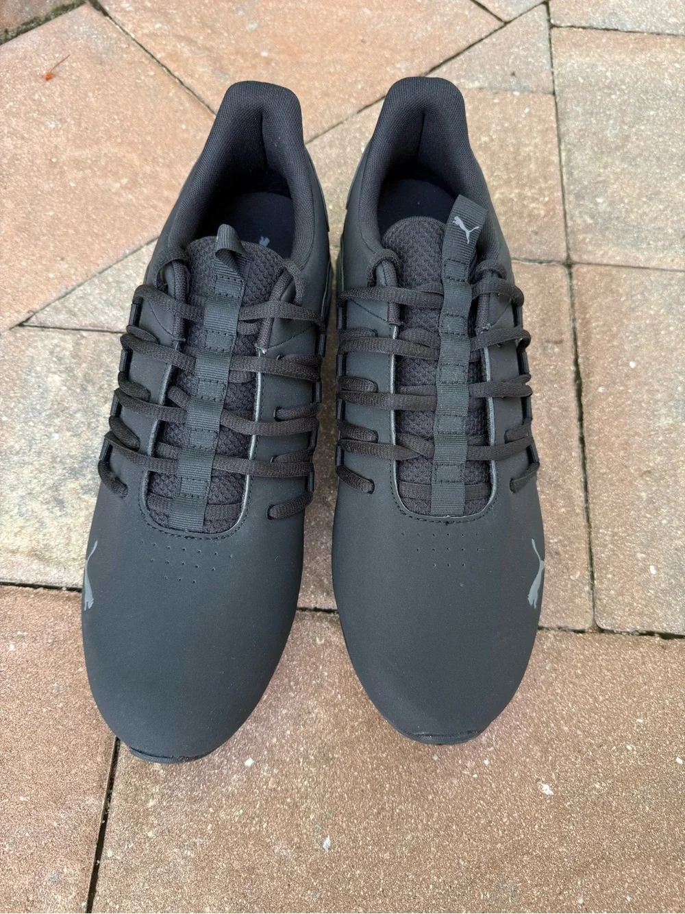Puma Viz Runner Rapid Men's Sneakers Black Shoes Size US 12
